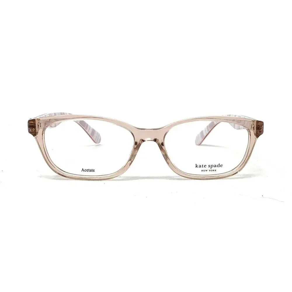 Kate Spade Beige Stripe White QGX Brylie Women's Eyeglasses Full Rim